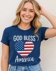 God Bless America T-Shirt Patriotic USA Tee
