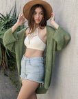 Knit Netted Cardigan