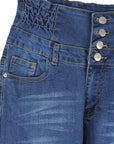 Denim Pencil Pants