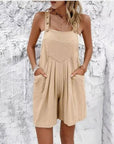 Casual Women's Linen Overalls