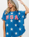 BiBi Fourth Of July Star Knit T-Shirt