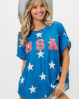 BiBi Fourth Of July Star Knit T-Shirt