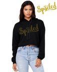 Spoiled Crop Top Hoodie