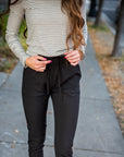 Lightweight Joggers in Black