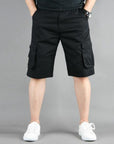 Mens Casual Cargo Shorts with Side Pockets