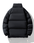 Mens Stand Collar Puffer Jacket