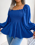 Loose Fit Chiffon Blouse