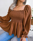 Loose Fit Chiffon Blouse