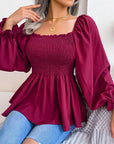 Loose Fit Chiffon Blouse