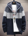 Hooded Zipper Jacket - Sweater Jacket