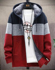 Hooded Zipper Jacket - Sweater Jacket