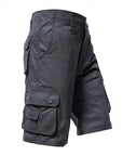 Mens Casual Cargo Shorts with Side Pockets