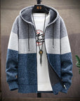 Hooded Zipper Jacket - Sweater Jacket