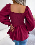 Loose Fit Chiffon Blouse