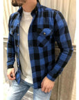 Long Sleeve Checkered Shirt