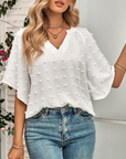 V-Neck Batwing Summer Top