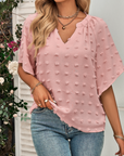 V-Neck Batwing Summer Top