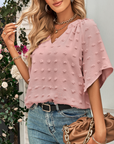 V-Neck Batwing Summer Top