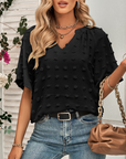 V-Neck Batwing Summer Top