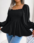 Loose Fit Chiffon Blouse