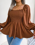 Loose Fit Chiffon Blouse