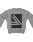Men's Double Slanted Logo Crewneck Sweatshirt
