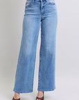 Judy Blue Full Size Wide Leg Jeans