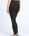 Cross Mesh Panels Leggings