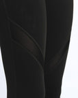 Cross Mesh Panels Leggings