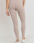 Ribbed Side Seamless Highwaist Leggings