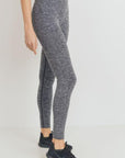 Ribbed Side Seamless Highwaist Leggings