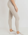 Ribbed Side Seamless Highwaist Leggings