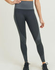 Chevron Track Seamless High Waist Leggings