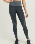 Chevron Track Seamless High Waist Leggings