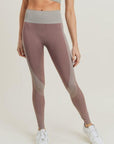 Chevron Track Seamless High Waist Leggings
