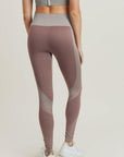 Chevron Track Seamless High Waist Leggings