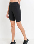 Highwaist Bermuda Leggings with Vertical Zipper