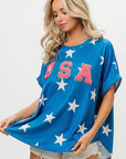 BiBi Fourth Of July Star Knit T-Shirt
