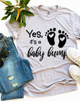 Yes It’s a Baby Bump T-shirt