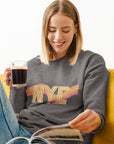 Womens NYC Retro 70's Crewneck Sweatshirt