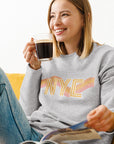 Womens NYC Retro 70's Crewneck Sweatshirt