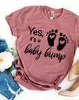 Yes It’s a Baby Bump T-shirt