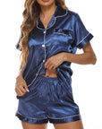 Women's Silk Satin Pajamas and Loungewear PJ Set-Mothers Day Gifts