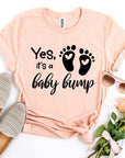 Yes It’s a Baby Bump T-shirt
