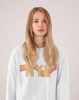 Womens NYC Retro 70's Crewneck Sweatshirt