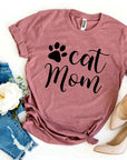 Cat Mom T-shirt