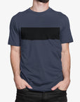 Black Colorblock T-Shirt