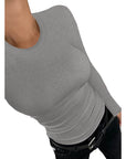 Fall Winter T-Shirts for Women Long Sleeve Round Neck