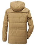 Hooded Winter Parka Coat with Inner Fleece