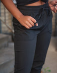 Lightweight Joggers in Black